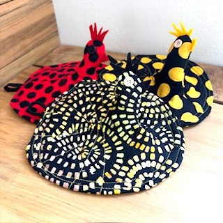 Quilted Chicken Potholders
