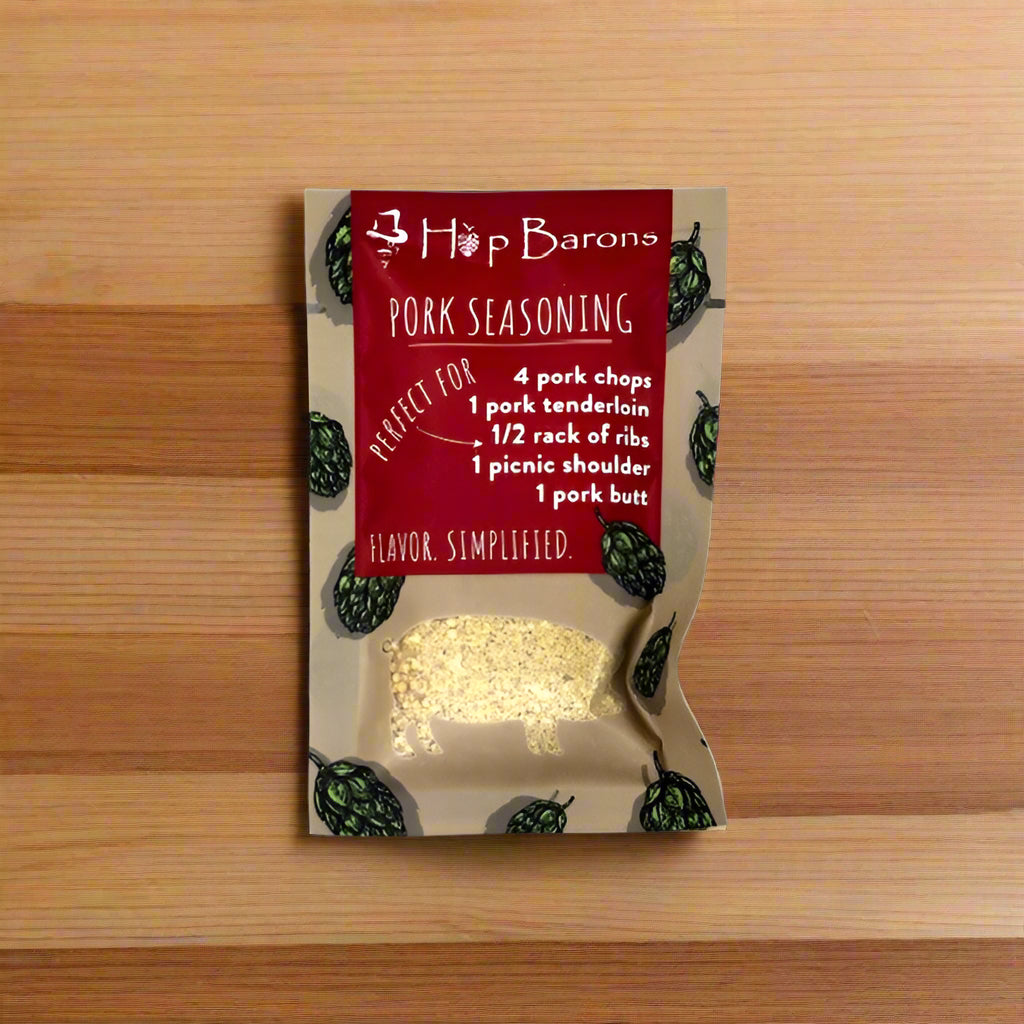 Craft Seasonings & BBQ Rubs, Indiviual Pouches