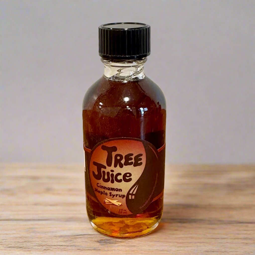 Cinnamon Tree Juice Maple Syrup, 2oz.