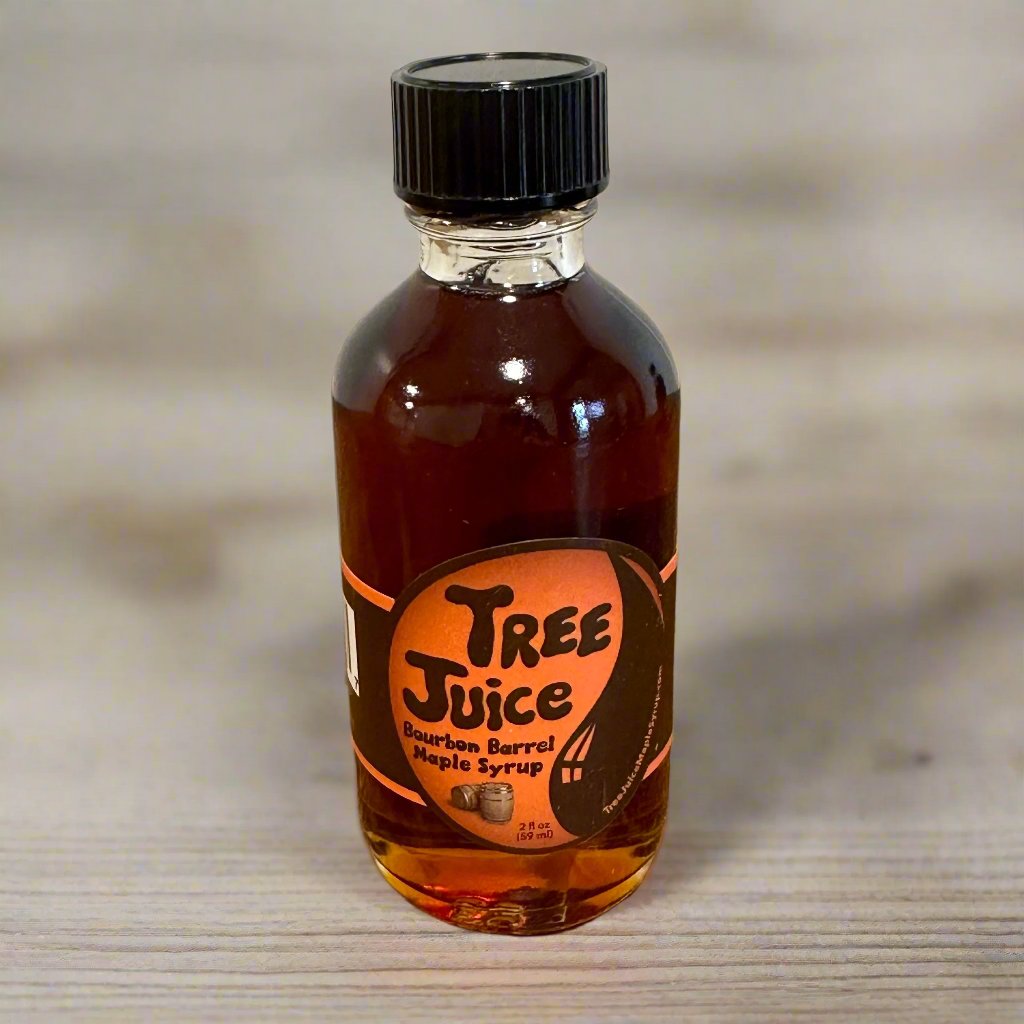 Bourbon Barrel Aged Maple Syrup 2oz.