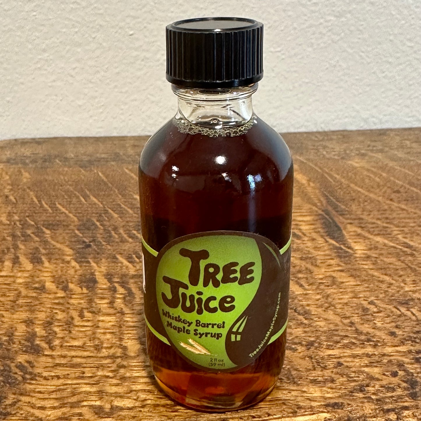 Rye Whiskey Barrel Maple Syrup 2oz.