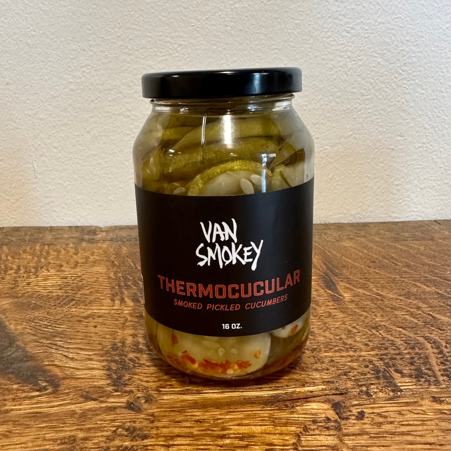 ThermoCucular Smoked Pickled Cucumbers
