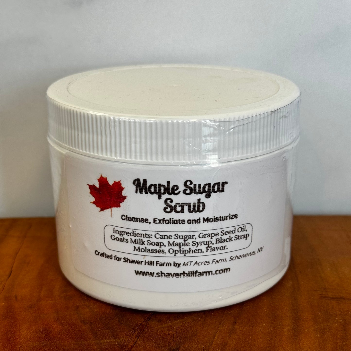 Maple Sugar Scrub