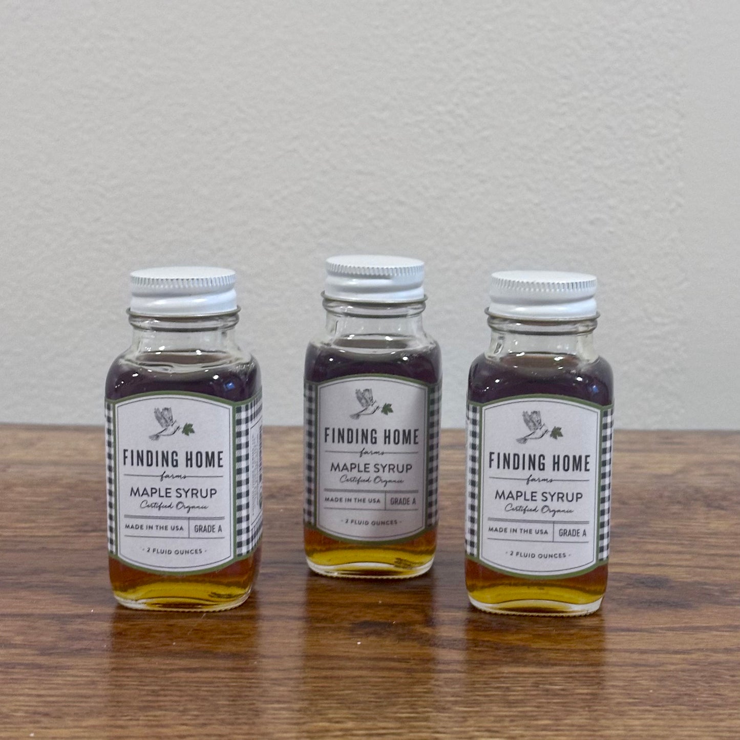 4 oz. Organic Maple Syrup - Farmhouse Bottle