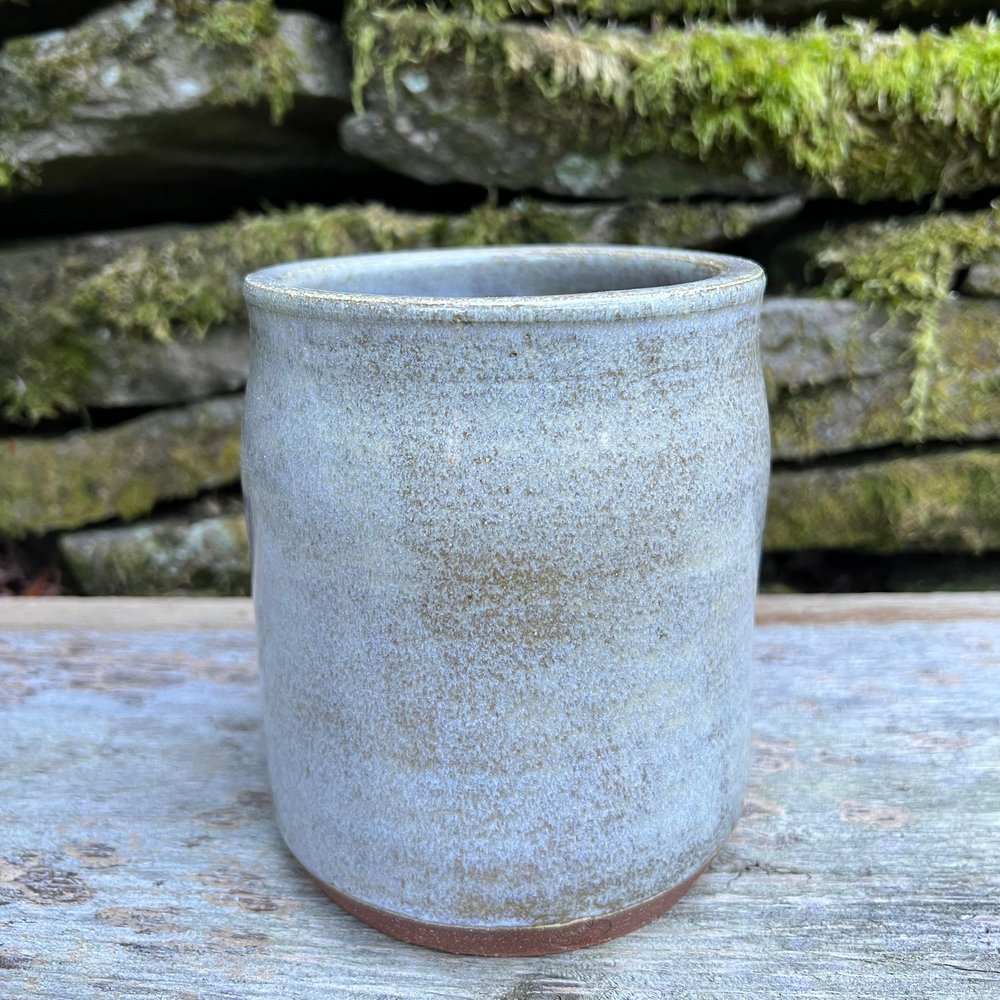 Small Frost Vase with Carving