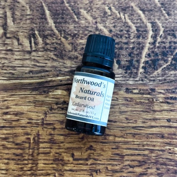 Cedarwood Beard Oil .5 oz