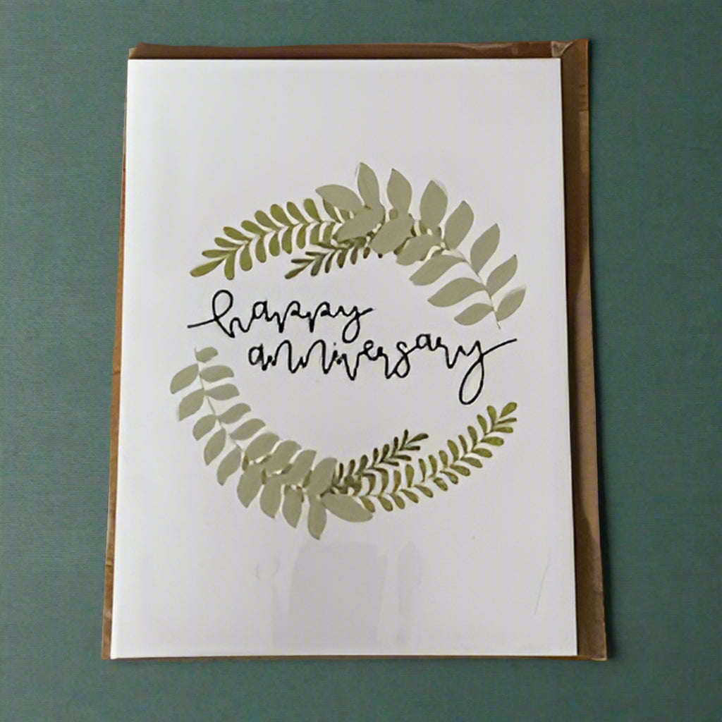 Happy Anniversary Card by Gem