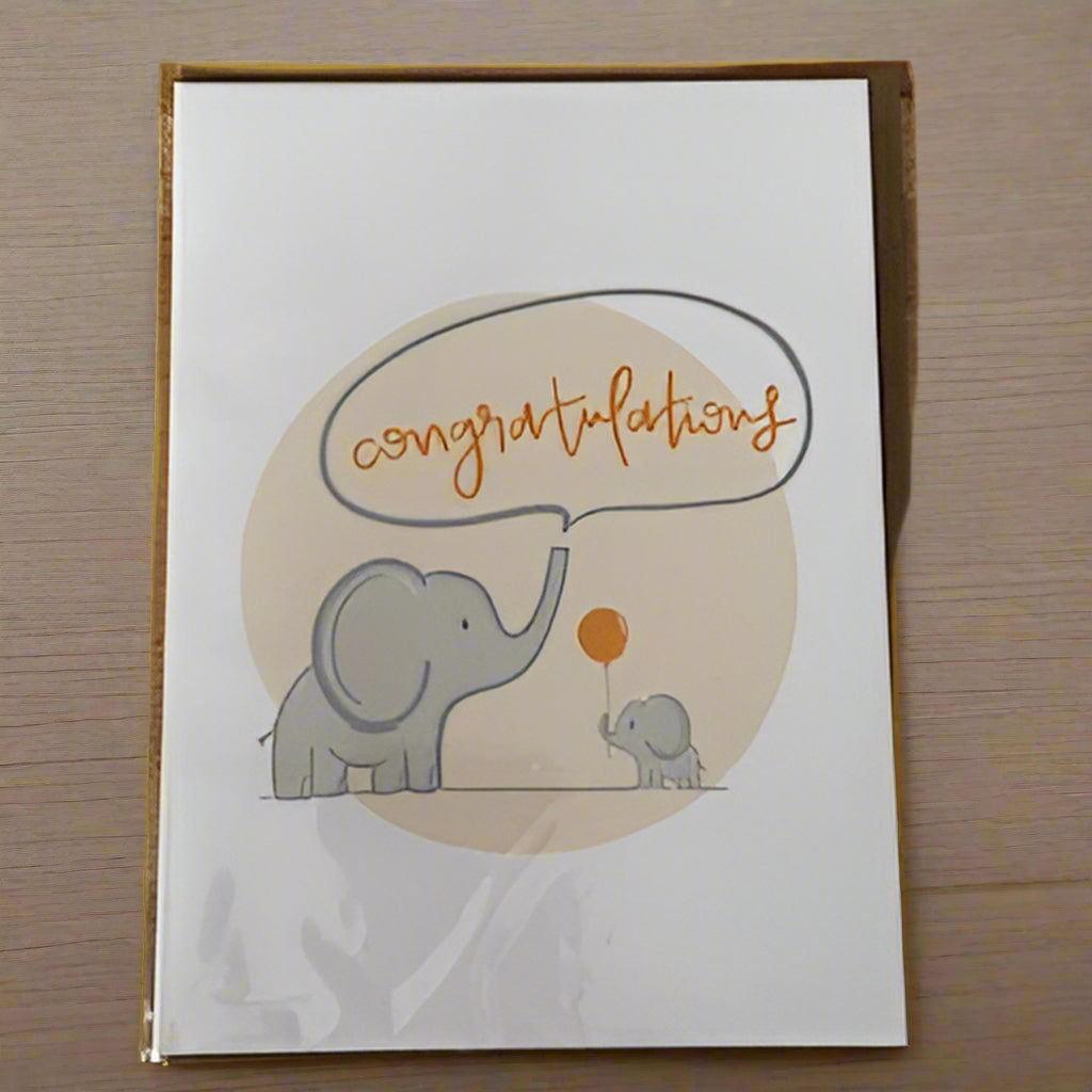 Congratulations New Baby Card by Gem