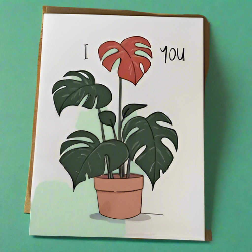I Heart You Card by Gem
