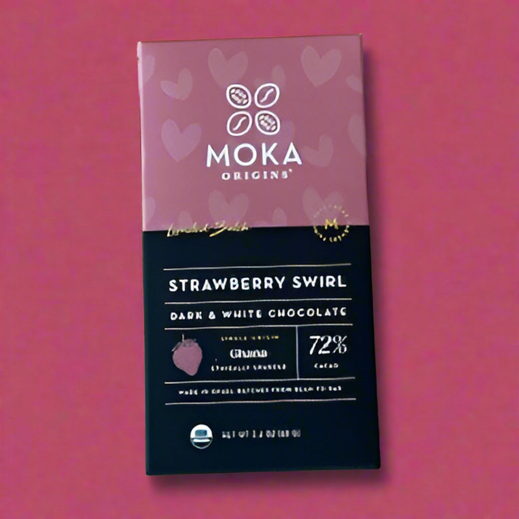 Strawberry Swirl Chocolate Bar