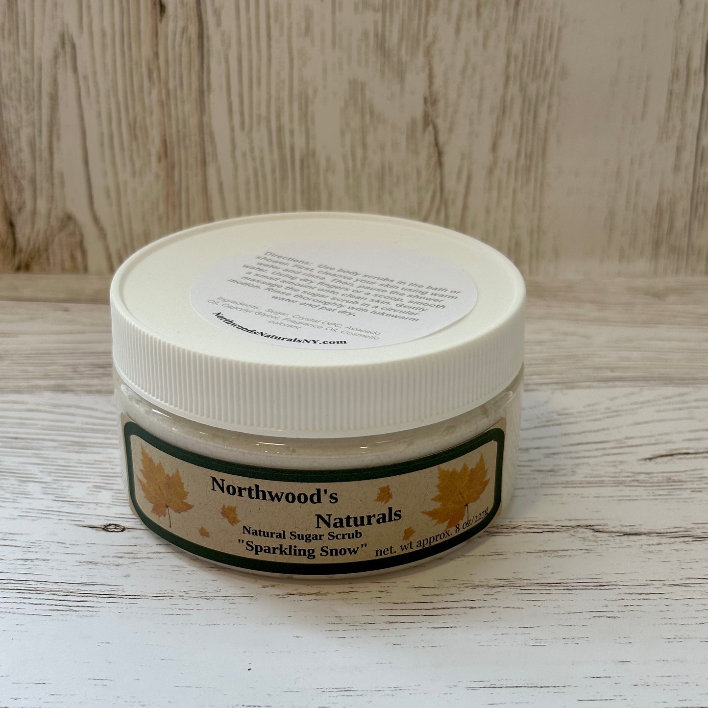 Sparkling Snow Sugar Scrub 8 oz.