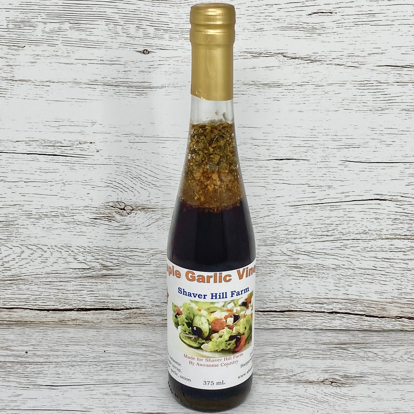 Maple Garlic Vinegar