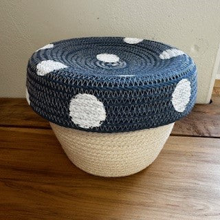 Mushroom Baskets, Various Colors Lids - Basket Case