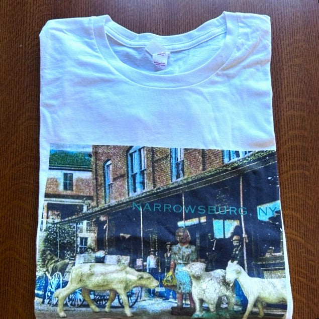 Narrowsburg Main Street Scenes Tee Shirts