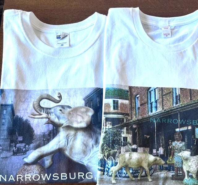 Narrowsburg Main Street Scenes Tee Shirts