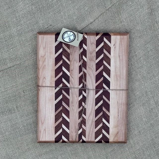 Handmade Mixed Wood Cutting Boards