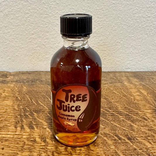 Cinnamon Tree Juice Maple Syrup, 2oz.