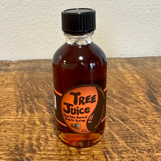 Bourbon Barrel Aged Maple Syrup 2oz.