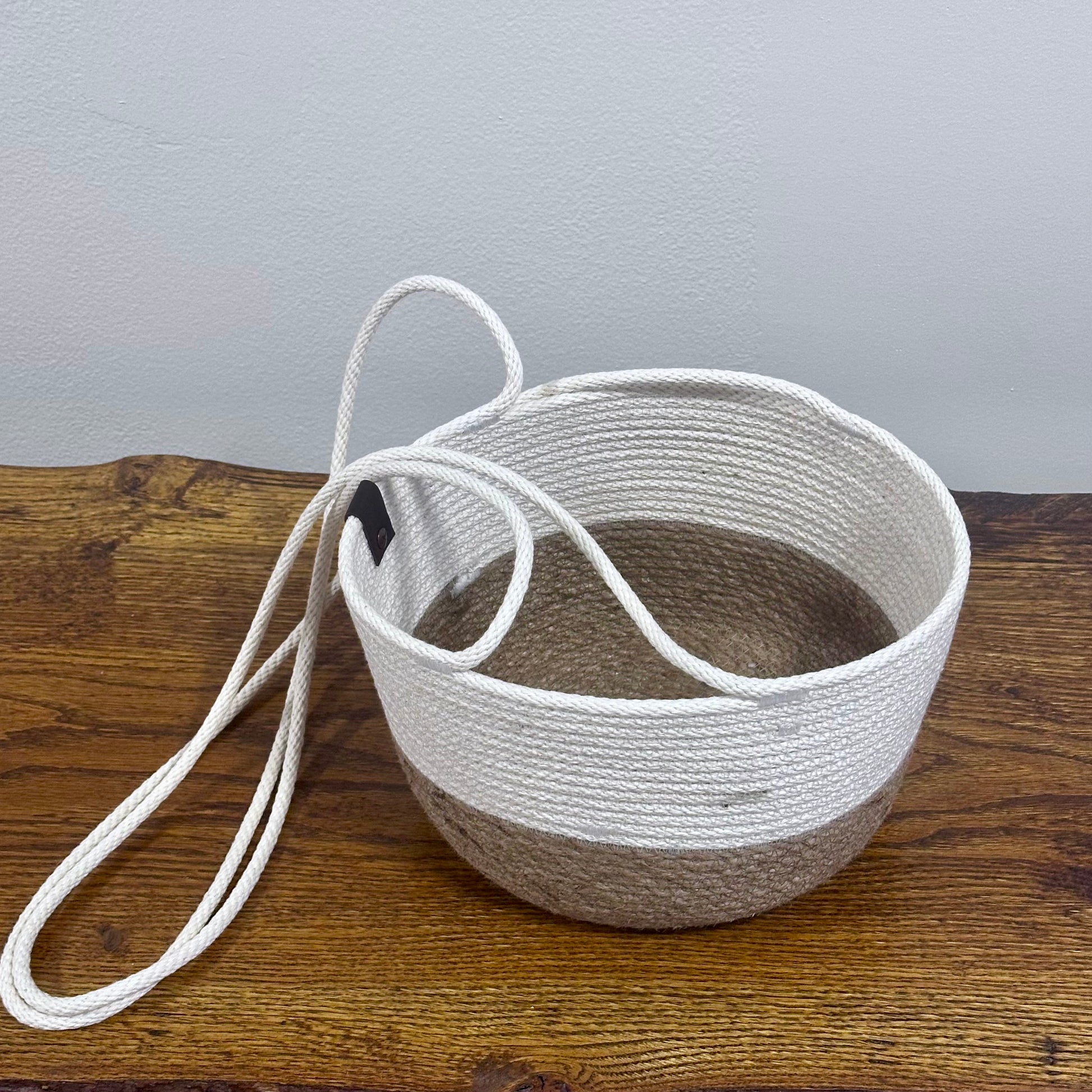 hanging rope planter Hanging Rope Planter – Catskills Curated