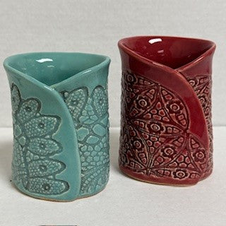 Tiny Lace Pattern Vase