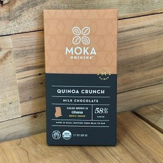 Quinoa Cruch Dark Milk Chocolat Bar