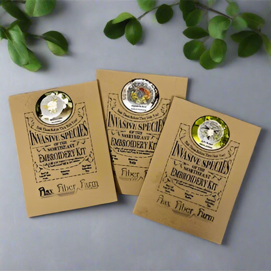 Invasive Species Embroiderly Kits -