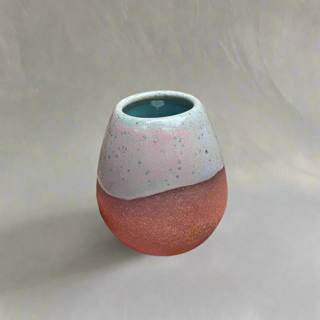 Blushing Speckled Vase - Jenny Gill