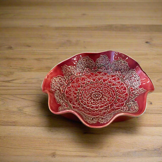 Wavy Dish, Medium - Kathy Jeffers