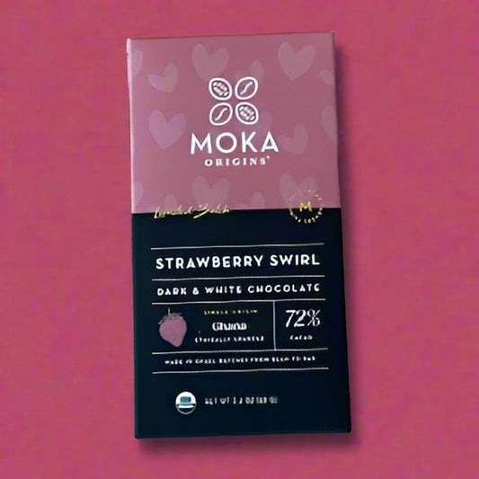 Strawberry Swirl Chocolate Bar