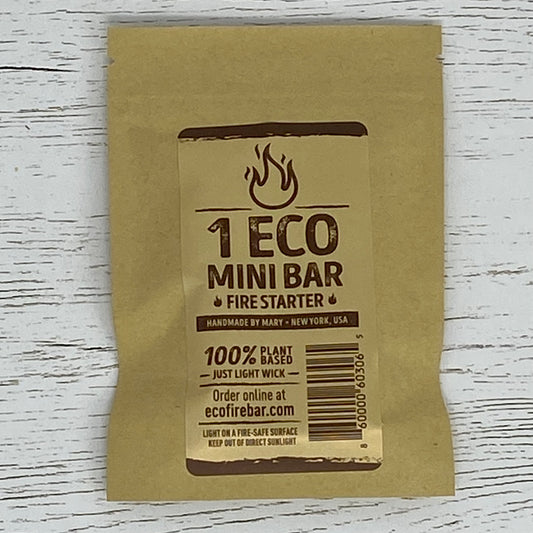 ECO Mini Bar Fire Starters, Individually Sold