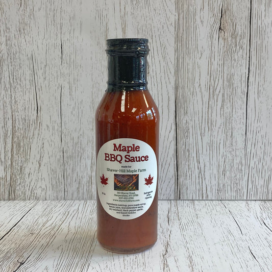 Maple BBQ Sauce, Glass Bottle