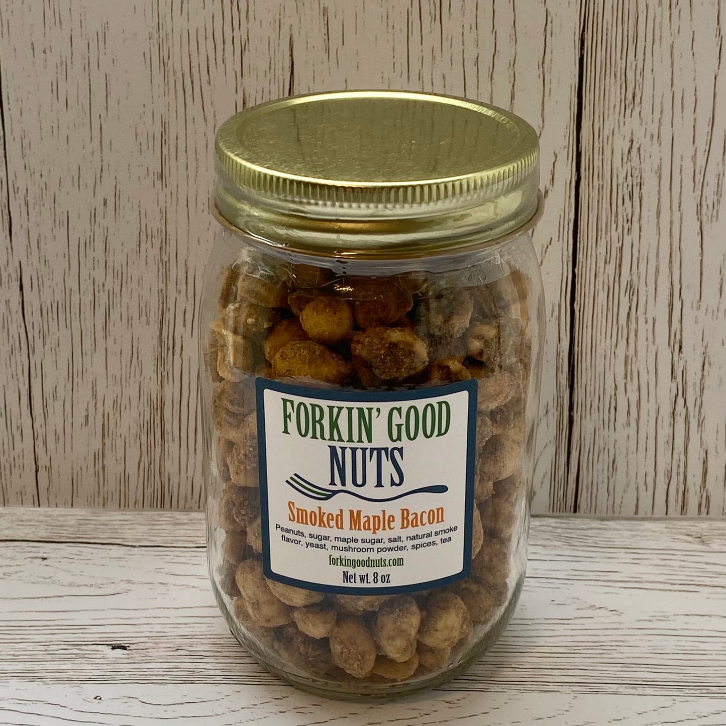 Smoked Maple Bacon Nuts