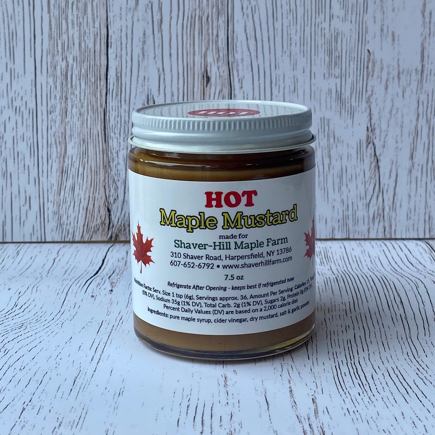 Hot Maple Mustard