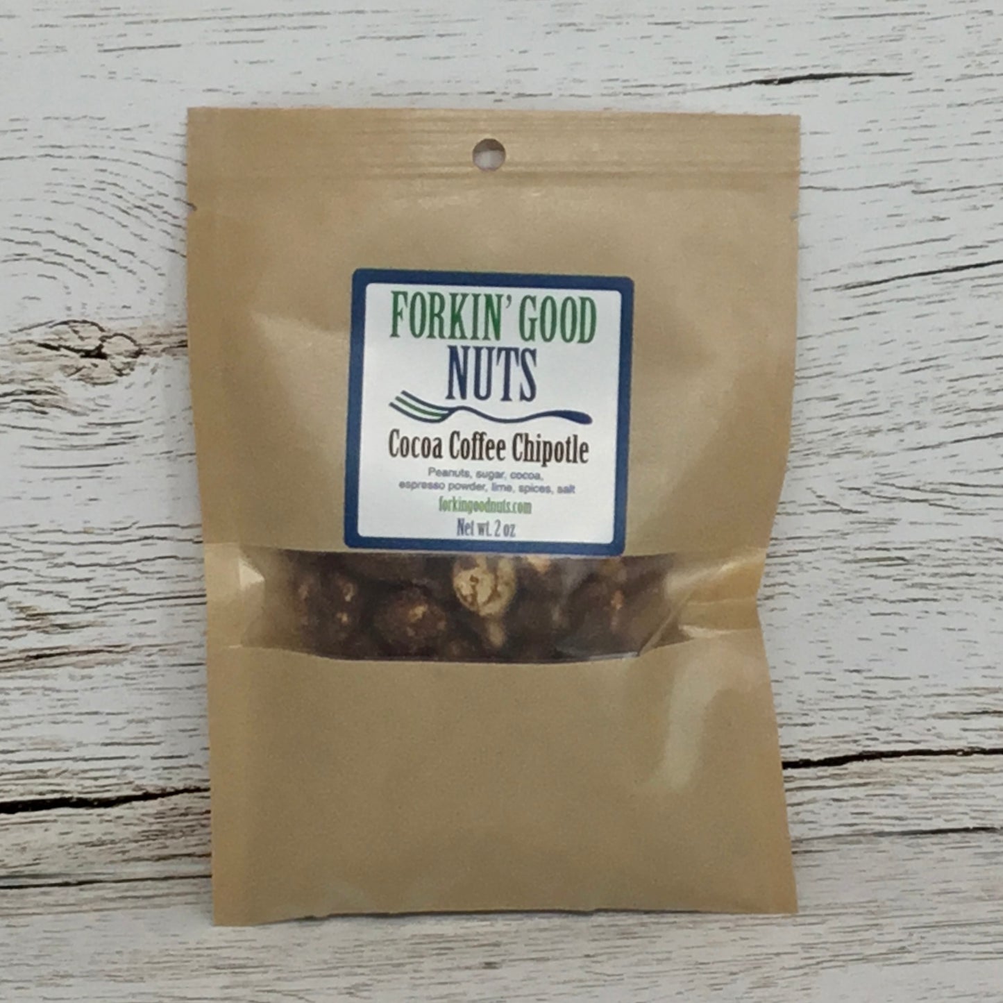 Snack Size Cocoa Coffee Chipolte Nuts