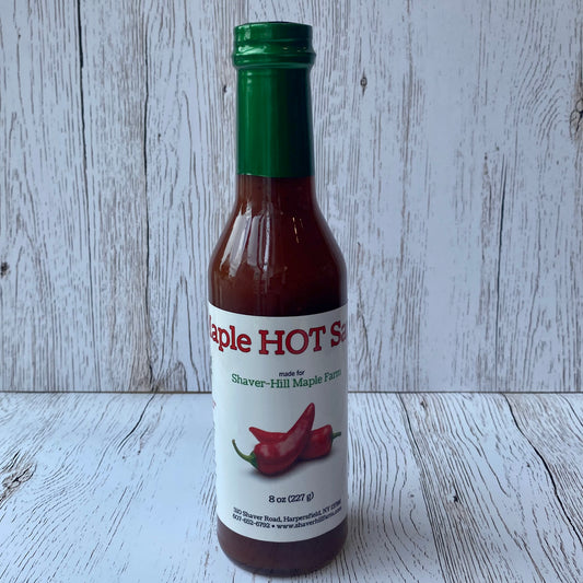 Maple Hot Sauce, Glass Bottle