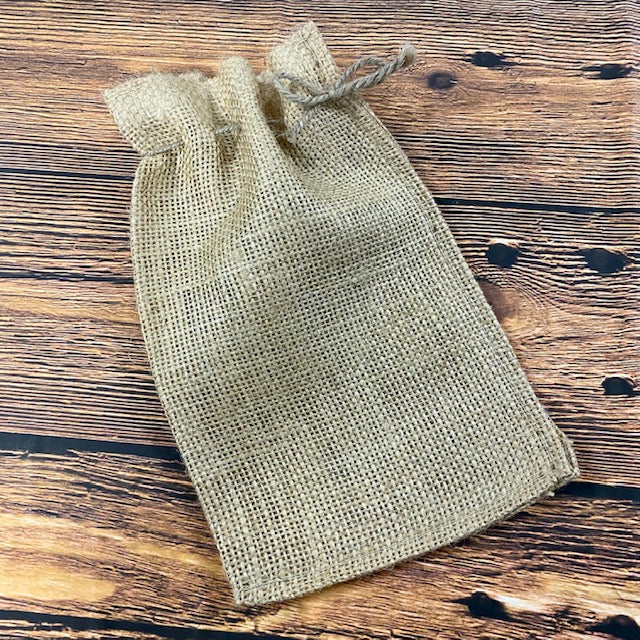 Small Burlap Bag